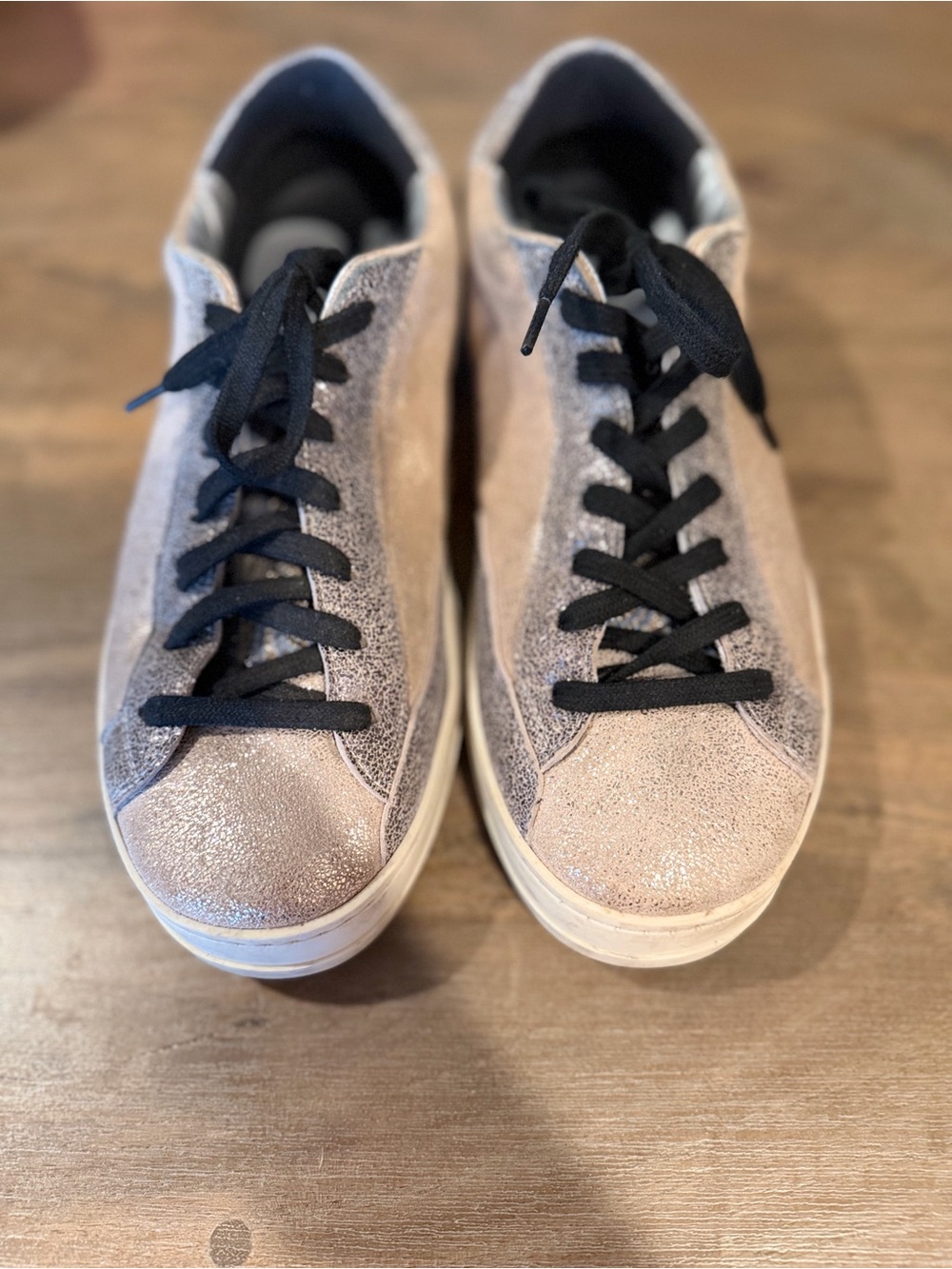 P448 Women’s Metallic Silver and Gold